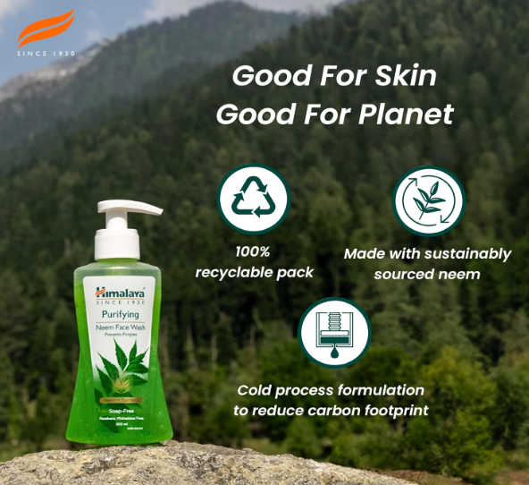Himalaya Purifying Neem Face Wash, 400 ml