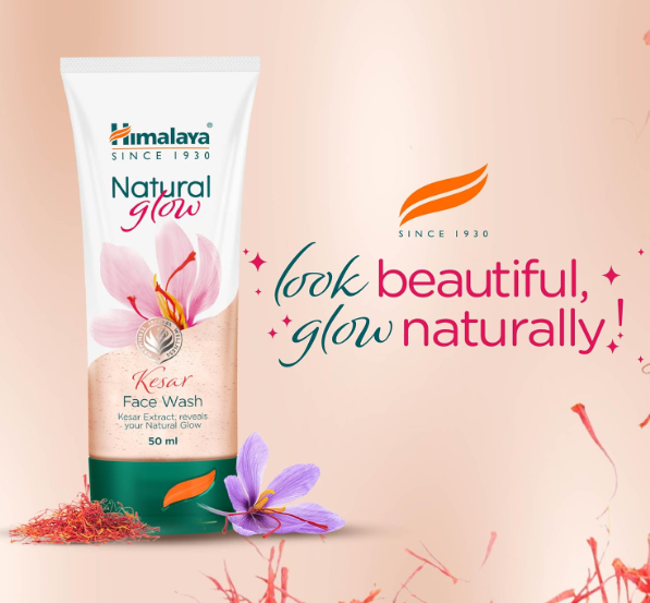 Himalaya Herbals Fairness Kesar Face Wash, 50ml