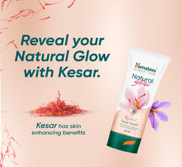 Himalaya Herbals Fairness Kesar Face Wash, 50ml