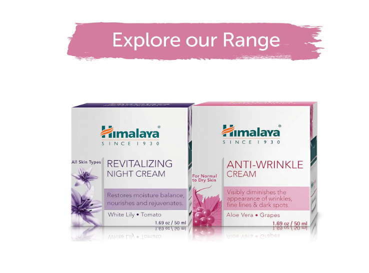 Himalaya Herbals Anti-Wrinkle Cream, 50g