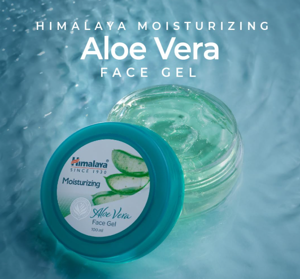 Himalaya Moisturising Aloe Vera Face Gel 100ML, Green