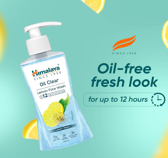 Himalaya Oil Clear Lemon Face Wash, 200ml
