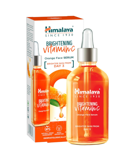 Himalaya Brightening Vitamin C Serum I 5X Vitamin C & 10 X Niacinamide I Brighter Skin from Day 3 | 15 ml