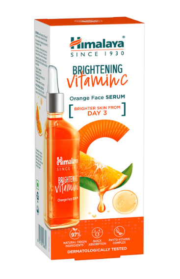 Himalaya Brightening Vitamin C Serum I 5X Vitamin C & 10 X Niacinamide I Brighter Skin from Day 3 | 15 ml