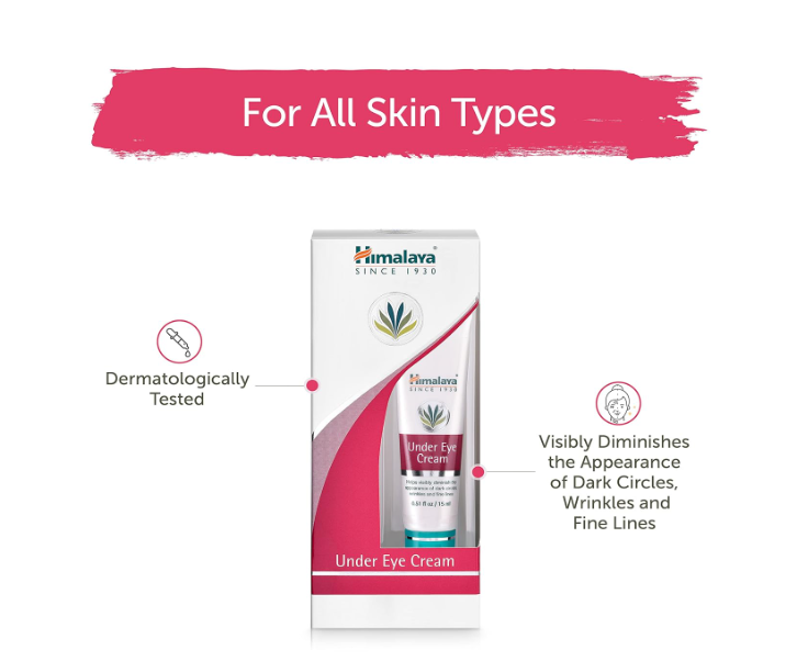 Himalaya Herbals Under Eye Cream, 15ml