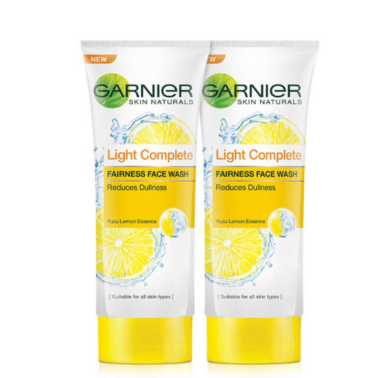 Garnier Garnier Skin Naturals Light Complete Facewash, 100g (Pack Of 2), 100 ml (Pack of 2)
