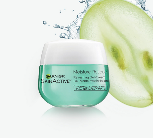 Garnier Moisture Rescue Refreshing Gel-Cream, Grape Water Extract, Vitamin E, 1.70-Fluid Ounce