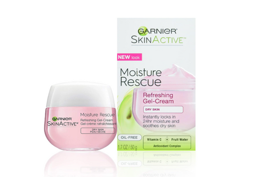 Garnier Skincare Moisture Rescue Refreshing Gel-Cream for Dry Skin for Dry Skin 1.7 Fluid Ounce