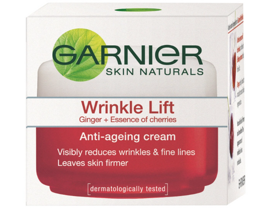 Garnier Skin Naturals Wrinkle Lift Cream - Anti-Ageing, 40g Box