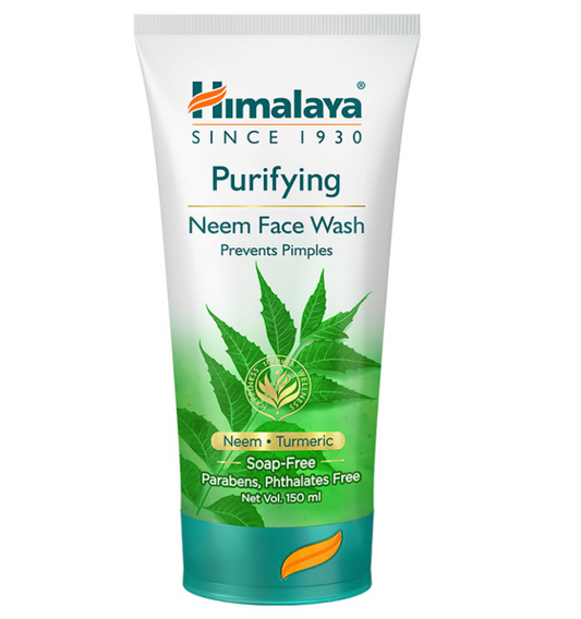 Himalaya Purifying Neem Face Wash|Clinically proven to fight against acne and pimples|Gently cleanses|100% naturally derived Neem|Works from 1st wash|For both men and women|150 ml