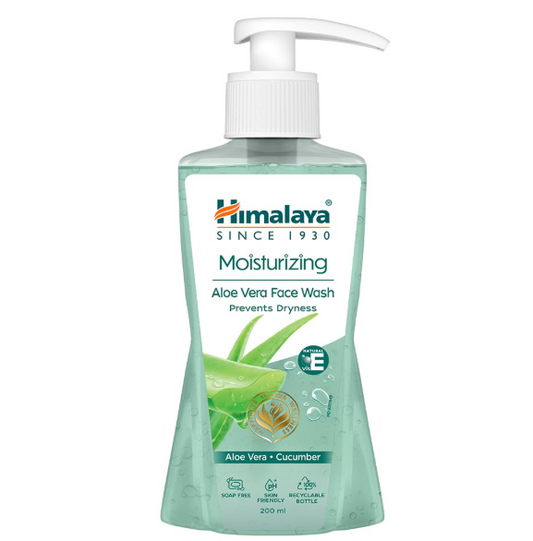 Himalaya Moisturizing Aloe Vera Face Wash, 200ml