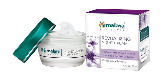 Himalaya Herbals Revitalizing Night Cream, 50g
