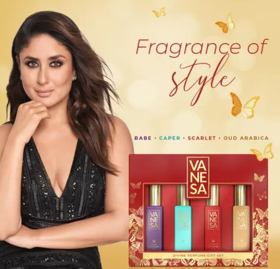 Vanesa Divine Perfume Gift Set (20 ml x 4)