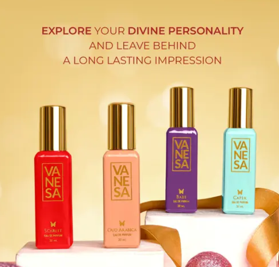 Vanesa Divine Perfume Gift Set (20 ml x 4)