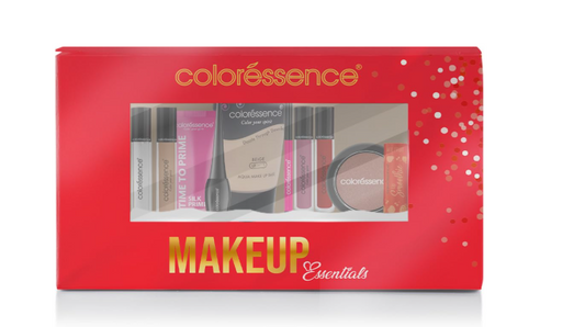 COLORESSENCE Makeup Essentials Kit with 10 Premium Products | Waterproof & Smudge Proof | Multi-purpose Complete Makeup Kit