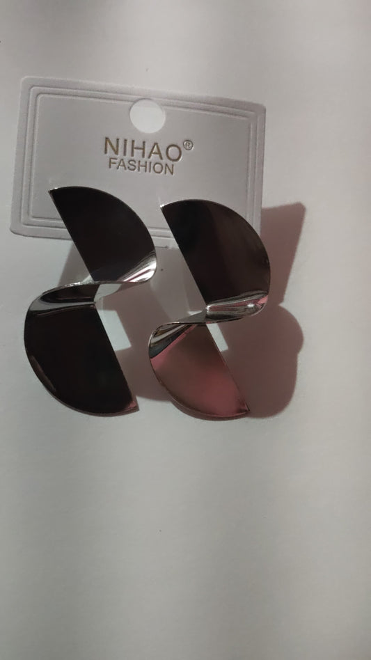 Twisted Korean  Earrings for Women's & Girls