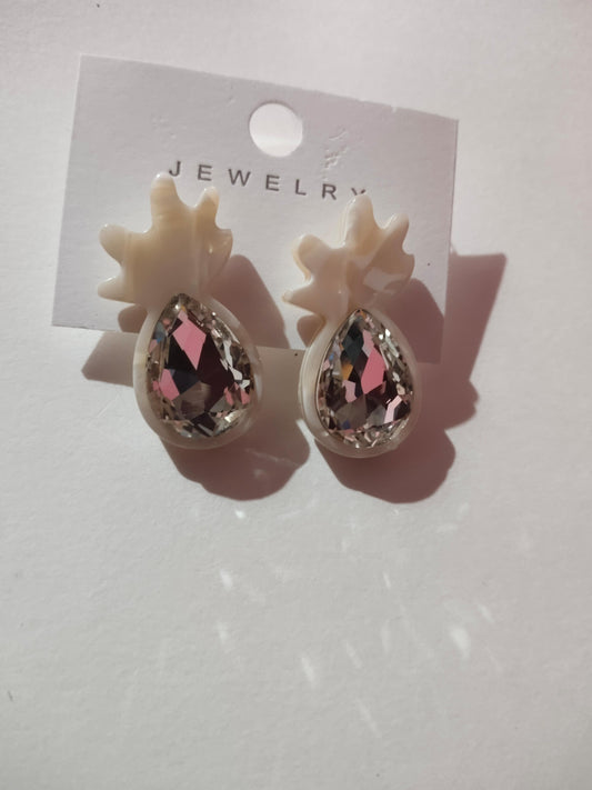 Pineapple  Studs  Earrings